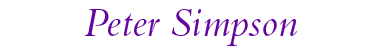 Prof. Peter Simpson