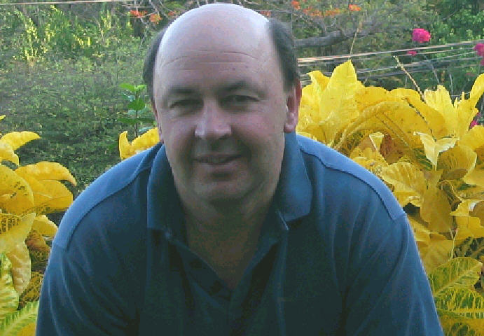 Prof. Wayne Hocking during a radar installation in Costa Rica