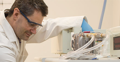 Giovanni Fanchini in Research Lab